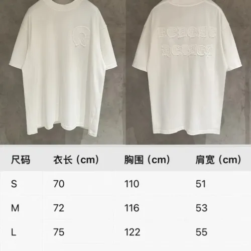 Replica Chrome Hearts T-Shirts Short Sleeved For Unisex #1424098 $56.00 USD for Wholesale