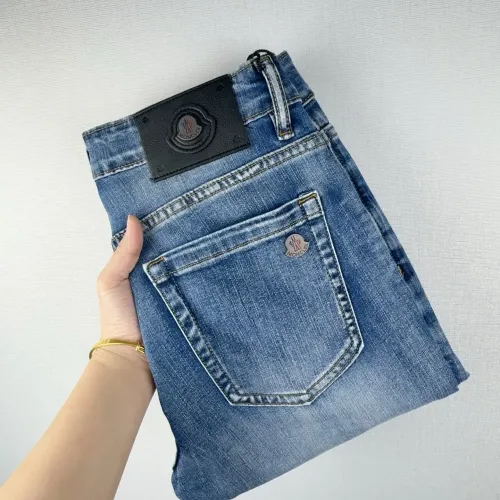 Wholesale Moncler Jeans For Men #1424120 $48.00 USD, Wholesale Quality Replica Moncler Jeans