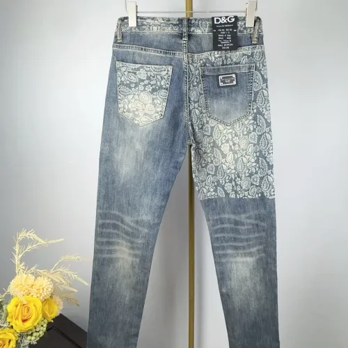 Wholesale Dolce &amp; Gabbana D&amp;G Jeans For Men #1424122 $52.00 USD, Wholesale Quality Replica Dolce &amp; Gabbana D&amp;G Jeans