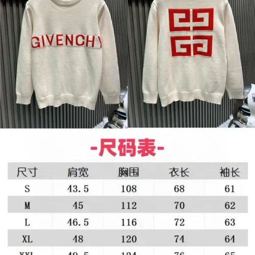 Replica Givenchy Sweaters Long Sleeved For Unisex #1424135 $60.00 USD for Wholesale