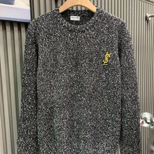 Wholesale Yves Saint Laurent YSL Sweaters Long Sleeved For Unisex #1424141 $60.00 USD, Wholesale Quality Replica Yves Saint Laurent YSL Sweaters