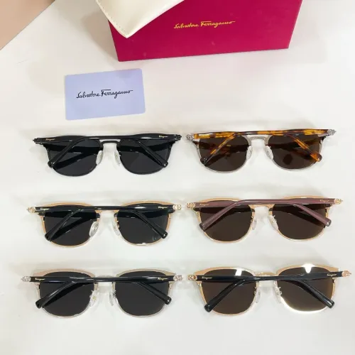 Replica Salvatore Ferragamo AAA Quality Sunglasses #1424157 $56.00 USD for Wholesale