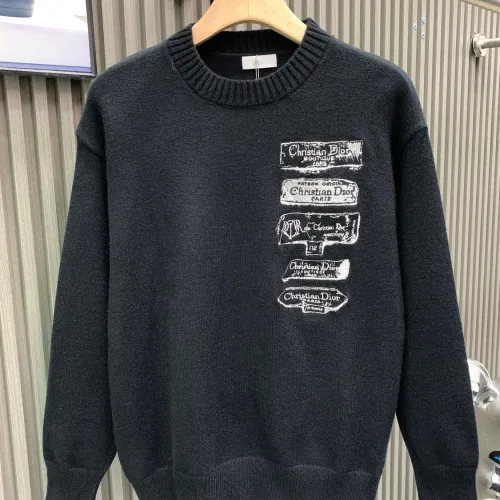 Wholesale Christian Dior Sweaters Long Sleeved For Unisex #1424158 $68.00 USD, Wholesale Quality Replica Christian Dior Sweaters