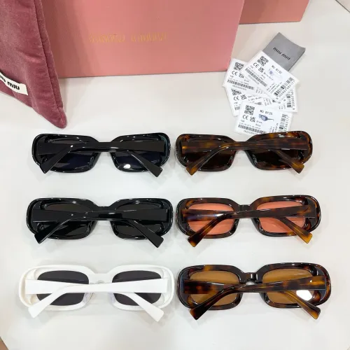 Replica MIU MIU AAA Quality Sunglasses #1424165 $68.00 USD for Wholesale