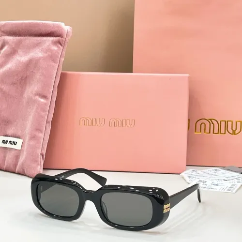 Wholesale MIU MIU AAA Quality Sunglasses #1424167 $68.00 USD, Wholesale Quality Replica MIU MIU AAA Sunglasses