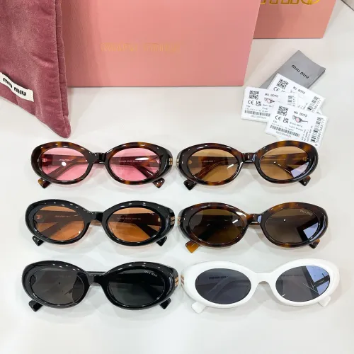 Replica MIU MIU AAA Quality Sunglasses #1424171 $68.00 USD for Wholesale