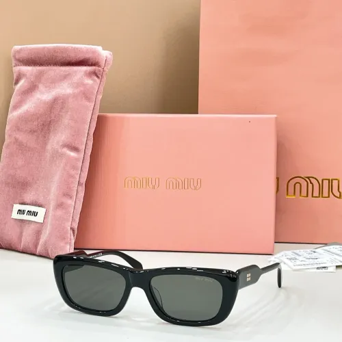 Wholesale MIU MIU AAA Quality Sunglasses #1424181 $60.00 USD, Wholesale Quality Replica MIU MIU AAA Sunglasses