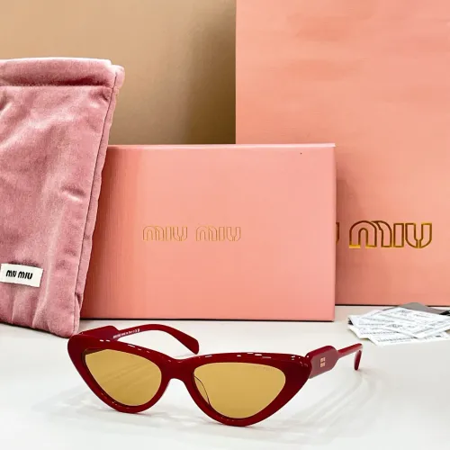 Wholesale MIU MIU AAA Quality Sunglasses #1424188 $60.00 USD, Wholesale Quality Replica MIU MIU AAA Sunglasses