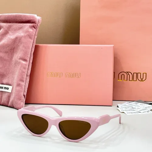 Wholesale MIU MIU AAA Quality Sunglasses #1424191 $60.00 USD, Wholesale Quality Replica MIU MIU AAA Sunglasses