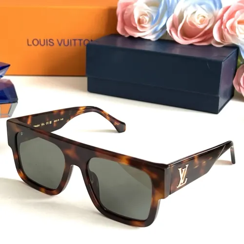 Wholesale Louis Vuitton AAA Quality Sunglasses #1424198 $60.00 USD, Wholesale Quality Replica Louis Vuitton AAA Quality Sunglasses