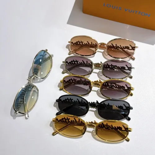 Replica Louis Vuitton AAA Quality Sunglasses #1424211 $60.00 USD for Wholesale