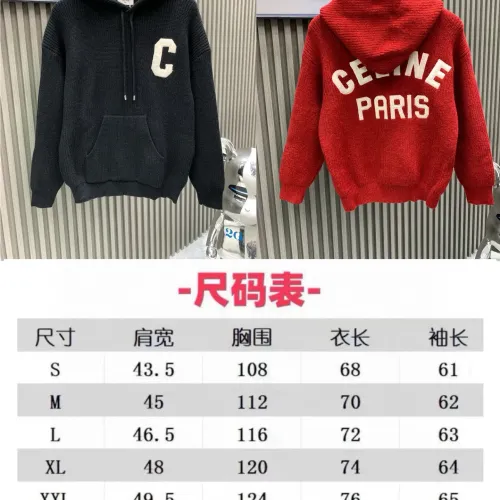 Replica Celine Sweaters Long Sleeved For Unisex #1424218 $72.00 USD for Wholesale