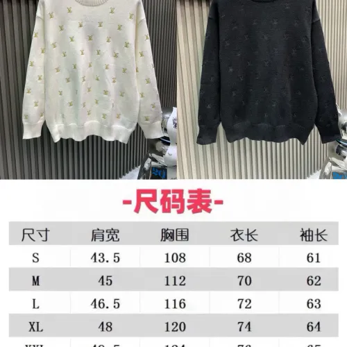 Replica Louis Vuitton LV Sweaters Long Sleeved For Unisex #1424237 $68.00 USD for Wholesale
