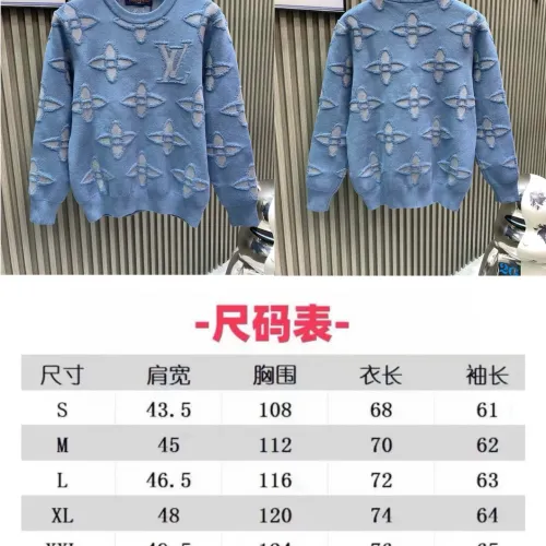 Replica Louis Vuitton LV Sweaters Long Sleeved For Unisex #1424253 $68.00 USD for Wholesale