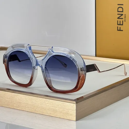Wholesale Fendi AAA Quality Sunglasses #1424267 $68.00 USD, Wholesale Quality Replica Fendi AAA Quality Sunglasses