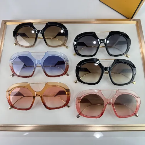 Replica Fendi AAA Quality Sunglasses #1424268 $68.00 USD for Wholesale
