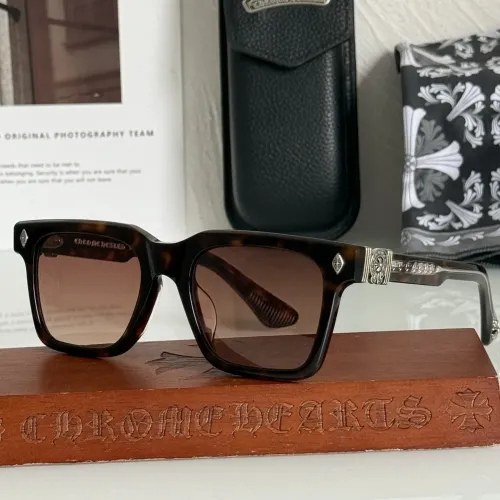 Wholesale Chrome Hearts AAA Quality Sunglasses #1424290 $80.00 USD, Wholesale Quality Replica Chrome Hearts AAA Quality Sunglasses