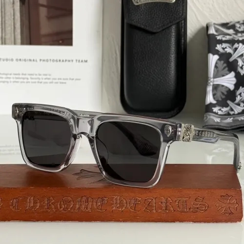 Wholesale Chrome Hearts AAA Quality Sunglasses #1424294 $80.00 USD, Wholesale Quality Replica Chrome Hearts AAA Quality Sunglasses