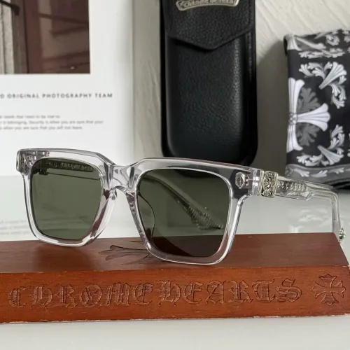 Wholesale Chrome Hearts AAA Quality Sunglasses #1424295 $80.00 USD, Wholesale Quality Replica Chrome Hearts AAA Quality Sunglasses
