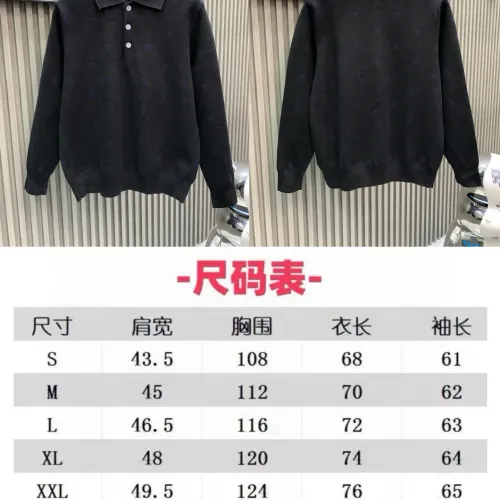 Replica Louis Vuitton LV Sweaters Long Sleeved For Unisex #1424328 $72.00 USD for Wholesale