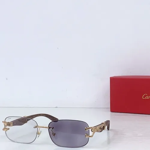 Wholesale Cartier AAA Quality Sunglassess #1424344 $72.00 USD, Wholesale Quality Replica Cartier AAA Quality Sunglassess