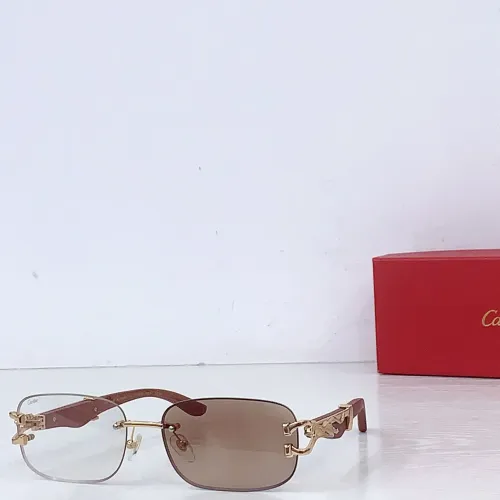 Wholesale Cartier AAA Quality Sunglassess #1424345 $72.00 USD, Wholesale Quality Replica Cartier AAA Quality Sunglassess