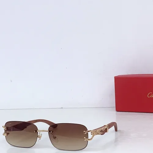 Wholesale Cartier AAA Quality Sunglassess #1424346 $60.00 USD, Wholesale Quality Replica Cartier AAA Quality Sunglassess