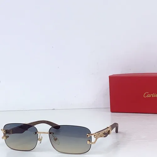 Wholesale Cartier AAA Quality Sunglassess #1424347 $60.00 USD, Wholesale Quality Replica Cartier AAA Quality Sunglassess