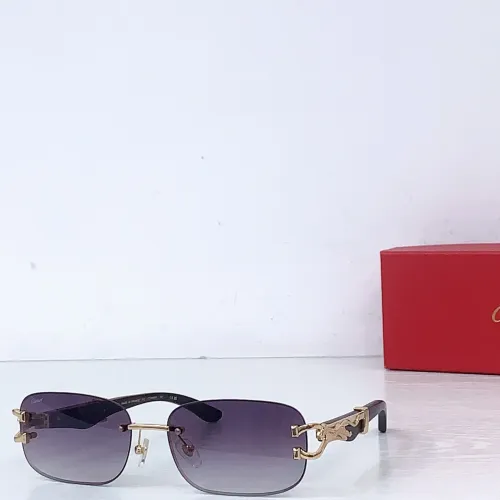 Wholesale Cartier AAA Quality Sunglassess #1424350 $60.00 USD, Wholesale Quality Replica Cartier AAA Quality Sunglassess