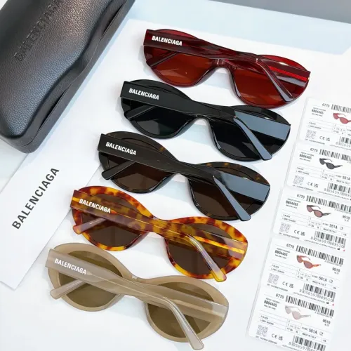 Replica Balenciaga AAA Quality Sunglasses #1424376 $60.00 USD for Wholesale