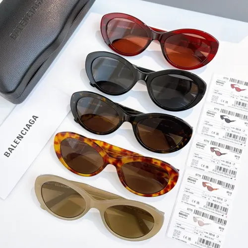 Replica Balenciaga AAA Quality Sunglasses #1424377 $60.00 USD for Wholesale