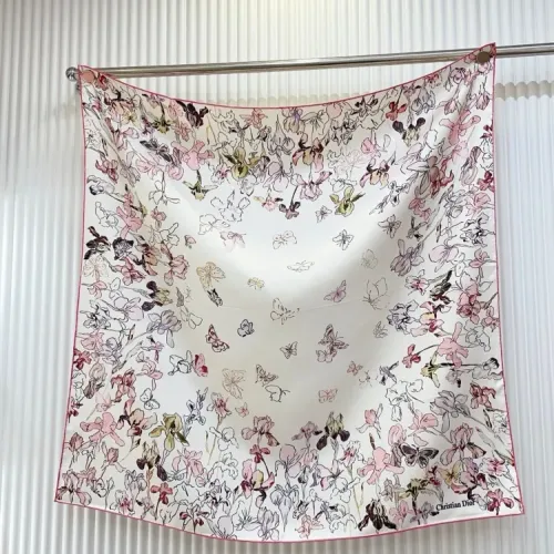 Wholesale Christian Dior Silk Squares #1424420 $64.00 USD, Wholesale Quality Replica Christian Dior Scarf