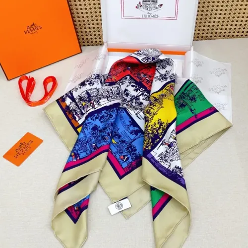 Replica Hermes Silk Squares #1424425 $64.00 USD for Wholesale