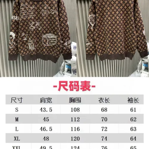 Replica Louis Vuitton LV Sweaters Long Sleeved For Unisex #1424450 $85.00 USD for Wholesale