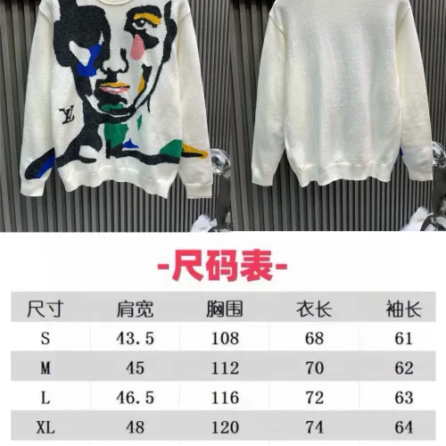 Replica Louis Vuitton LV Sweaters Long Sleeved For Unisex #1424454 $80.00 USD for Wholesale