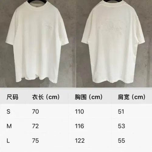 Replica Burberry T-Shirts Short Sleeved For Unisex #1424476 $56.00 USD for Wholesale