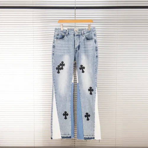 Wholesale Chrome Hearts Jeans For Men #1424490 $48.00 USD, Wholesale Quality Replica Chrome Hearts Jeans