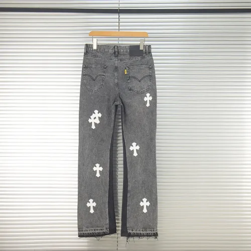 Replica Chrome Hearts Jeans For Men #1424497 $48.00 USD for Wholesale