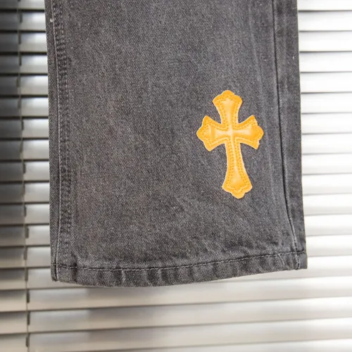 Replica Chrome Hearts Jeans For Men #1424500 $52.00 USD for Wholesale