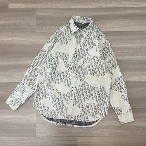 Wholesale Christian Dior Shirts Long Sleeved For Men #1424563 $40.00 USD, Wholesale Quality Replica Christian Dior Shirts