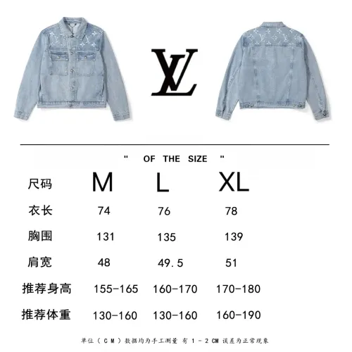 Replica Louis Vuitton LV Jackets Long Sleeved For Men #1424564 $76.00 USD for Wholesale