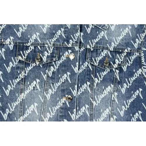 Replica Balenciaga Jackets Long Sleeved For Men #1424573 $42.00 USD for Wholesale