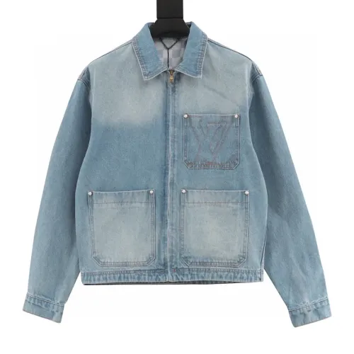 Wholesale Louis Vuitton LV Jackets Long Sleeved For Men #1424584 $56.00 USD, Wholesale Quality Replica Louis Vuitton LV Jackets