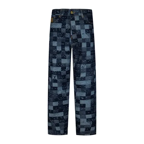 Wholesale Louis Vuitton LV Jeans For Men #1424586 $52.00 USD, Wholesale Quality Replica Louis Vuitton LV Jeans