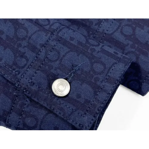 Replica Christian Dior Shirts Long Sleeved For Men #1424598 $42.00 USD for Wholesale