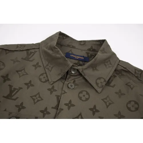 Replica Louis Vuitton LV Shirts Long Sleeved For Men #1424599 $56.00 USD for Wholesale