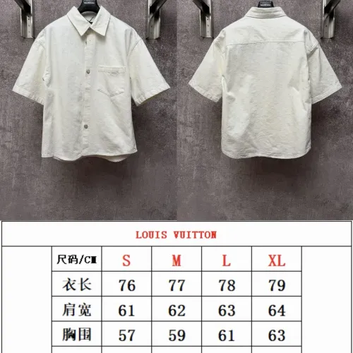 Replica Louis Vuitton LV Shirts Short Sleeved For Unisex #1424639 $82.00 USD for Wholesale
