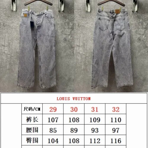 Replica Louis Vuitton LV Jeans For Men #1424646 $98.00 USD for Wholesale