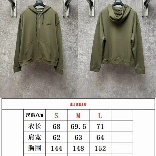 Replica MIU MIU Jackets Long Sleeved For Unisex #1424650 $80.00 USD for Wholesale