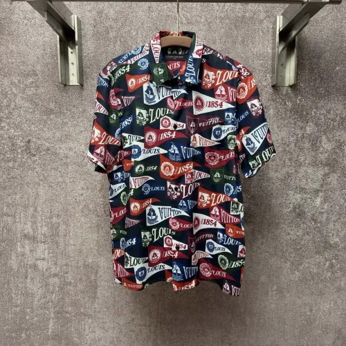 Wholesale Louis Vuitton LV Shirts Short Sleeved For Men #1424682 $80.00 USD, Wholesale Quality Replica Louis Vuitton LV Shirts